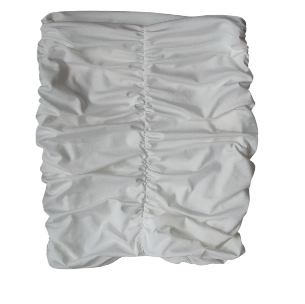 Afib-i White Tube Top White SZ XS NWT